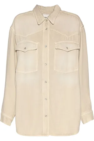 Marant Etoile Hemd Aus Lyocell „taniami“
