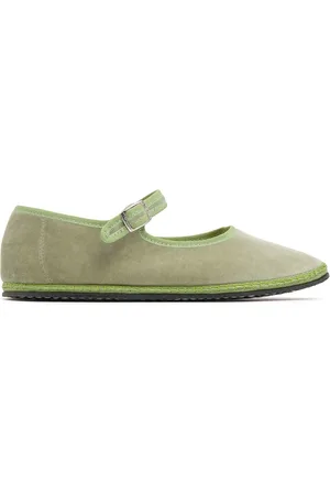 VIBI VENEZIA 10mm Hohe Mary Jane-loafer Aus Samt „delfina“