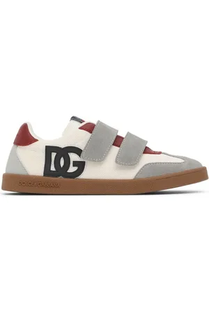 Dolce & Gabbana Riemensneakers Aus Leder Mit Logodruck