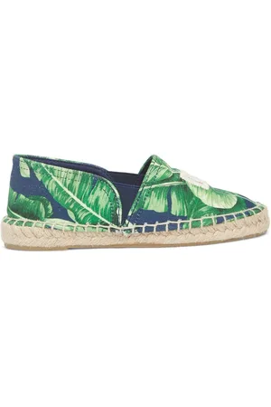 Dolce & Gabbana Espadrilles Aus Baumwolle Und Leder