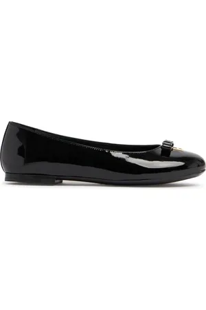 Dolce & Gabbana Ballerinas Aus Leder Mit Logo
