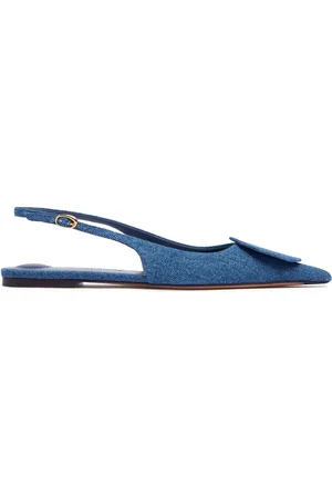 Jacquemus 10mm Hohe Denim-schuhe „duelo P“