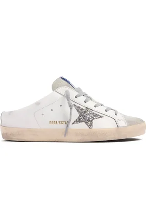 Golden Goose 20mm Hohe Mule-sneakers Aus Leder „super Star“
