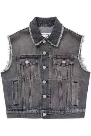Maison Margiela Weste Aus Stretch-denim