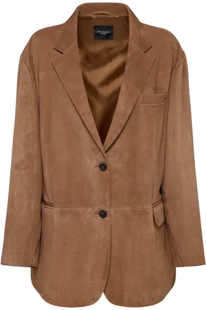 Max Mara Wildlederjacke „oggi“