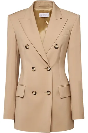 Sportmax Doppelreihiges Jackett Aus Wolle „adamo“