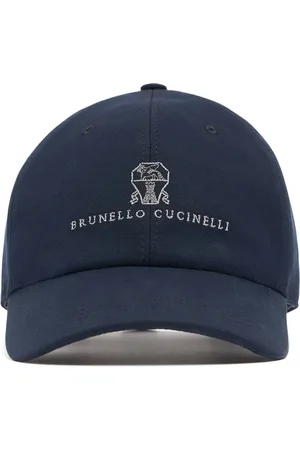 Brunello Cucinelli Baseballkappe Aus Baumwolle Mit Logo