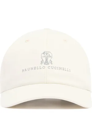 Brunello Cucinelli Baseballkappe Aus Baumwolle Mit Logo
