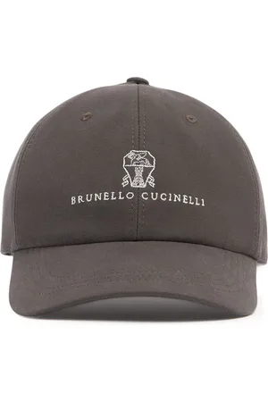 Brunello Cucinelli Baseballkappe Aus Baumwolle Mit Logo