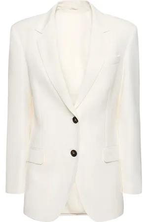 Brunello Cucinelli Einreihiges Jackett Aus Twill
