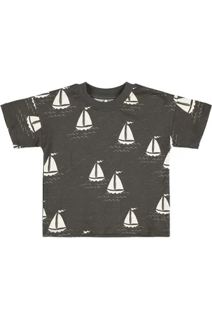 Mini Rodini Bedrucktes T-shirt Aus Baumwolljersey