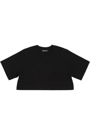 Dsquared2 Kurzes T-shirt Aus Baumwolljersey „icon“