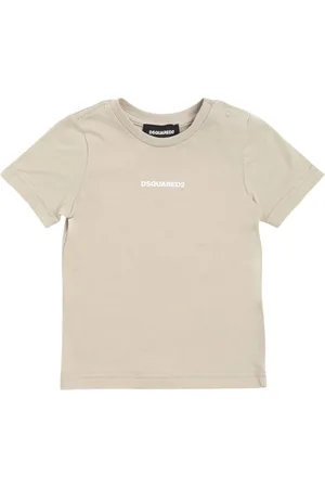 Dsquared2 Bedrucktes T-shirt Aus Baumwolljersey