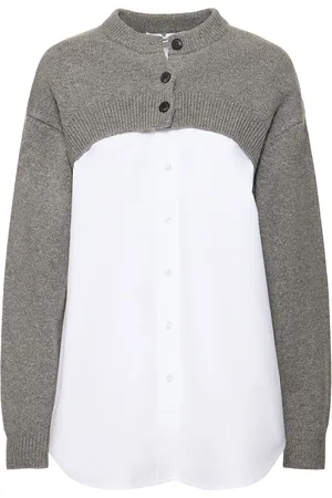Alexander Wang Oxfordhemd Aus Wollstrick