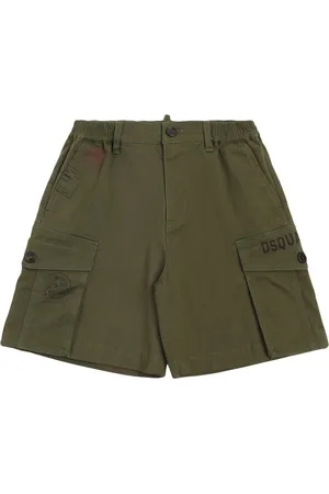 Dsquared2 Cargoshorts Aus Stretch-baumwollgabardine