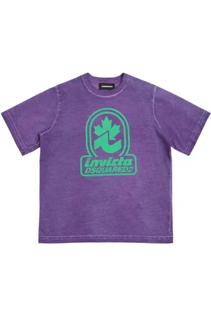 Dsquared2 T-shirt Aus Baumwolljersey