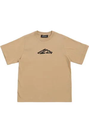 Dsquared2 Bedrucktes T-shirt Aus Baumwolljersey