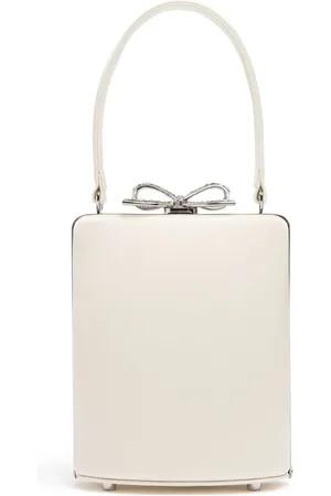 Self-Portrait Mini Tasche Aus Satin Mit Schleife