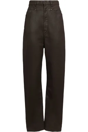 LEMAIRE Glänzende, Beschichtete Schritthose
