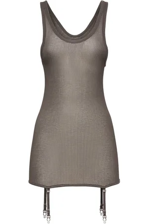 LEMAIRE Tanktop Aus Viskose Und Seide Mit Strapsen