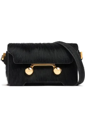 Marni Mini Schultertasche Aus Ponyhaar „thunkaroo“