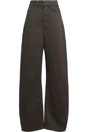 LEMAIRE Baumwollhose Mit Hohem Bund