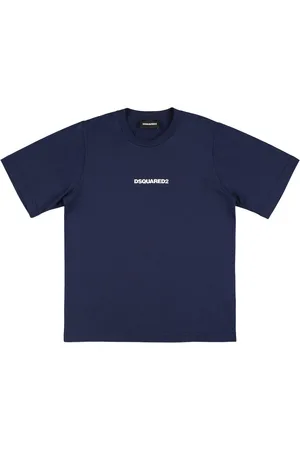 Dsquared2 Bedrucktes T-shirt Aus Baumwolljersey