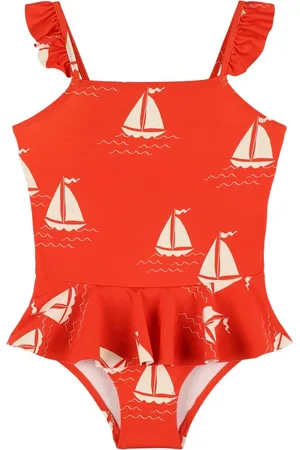 Mini Rodini Badeanzug Aus Recyceltem Nylon