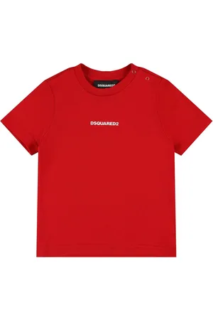 Dsquared2 Bedrucktes T-shirt Aus Baumwolljersey