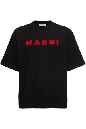 Marni T-shirt Aus Baumwolljersey