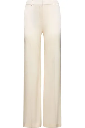 Alberta Ferretti Gerade Hose Aus Satin