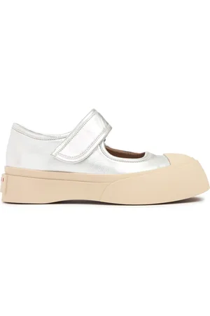 Marni 20mm Hohe Mary Jane-loafer Aus Leder „pablo“