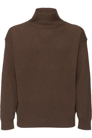 Auralee Strickpullover Aus Superfeinem Wollstrick
