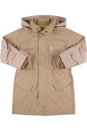 Msgm Kapuzenparka Aus Baumwollmischgabardine