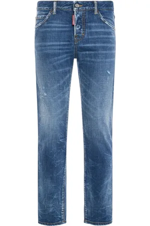 Dsquared2 Mittelhohe, Gerade Jeans „cool Girl“