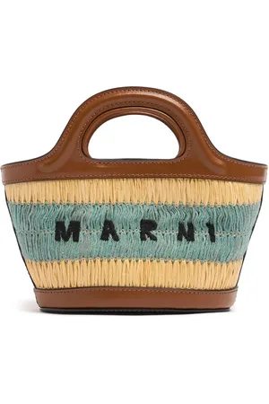 Marni Tasche Mit Raffiaeffekt „micro Tropicalia“