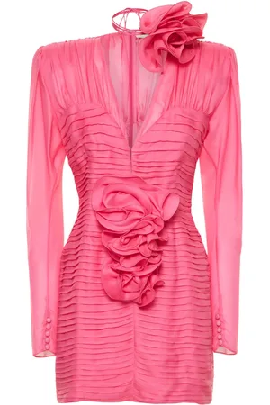 MAGDA BUTRYM Minikleid Aus Seidengeorgette