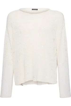 ANN DEMEULEMEESTER Pullover Aus Vikosemischung „lindor“