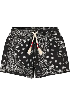 MC2 SAINT BARTH Badehose Aus Nylon Mit Bandanadruck