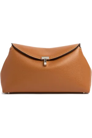 Totême Lederclutch Mit T-lock