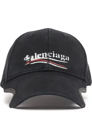 Balenciaga Kappe Aus Baumwolldrillich „political“
