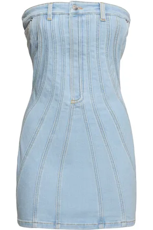 MUGLER Minikleid Aus Stretch-denim