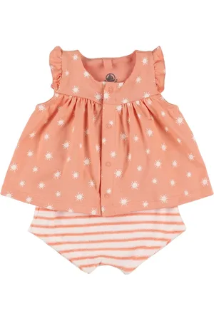 Petit Bateau Oberteil Und Höschen Aus Baumwolljersey