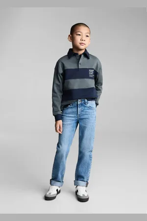MANGO Gestreiftes Polo-Sweatshirt - Kinder - 13-14 Jahre