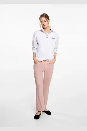 MANGO Ausgestellte Cargohose in Cropped-Länge - Mädchen - XXS