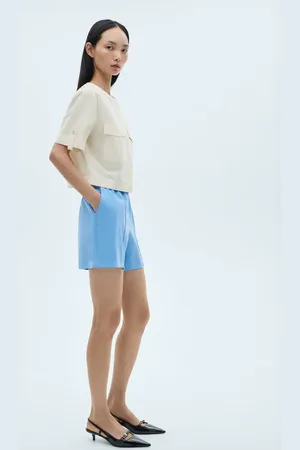 MANGO Shorts mit Stretchbund - Damen - S