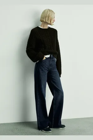 MANGO Wideleg-Jeans mit hoher Bundhöhe Danila - Damen - 46