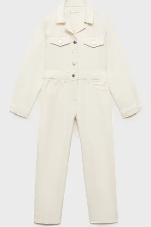 MANGO Langer Jeans-Jumpsuit - Kinder - 13-14 Jahre