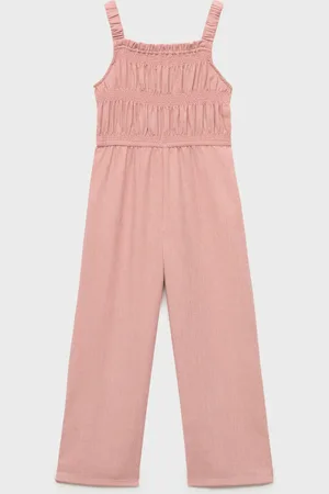 MANGO Langer Overall mit Raffdetails - Kinder - 7
