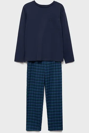 MANGO Langer, bedruckter Pyjama - Kinder - 13-14 Jahre